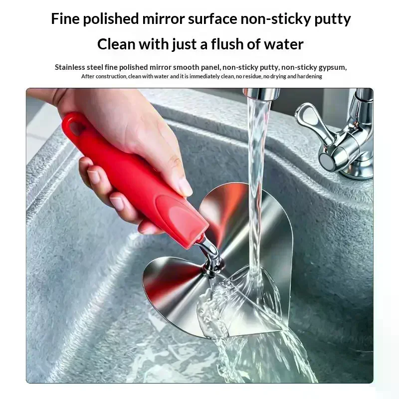 1Pc Plasterboard Plastering Putty Knife Wall Repair Tool Stainless Steel Drywall Corner Trowel Inside Outside Corner Knife