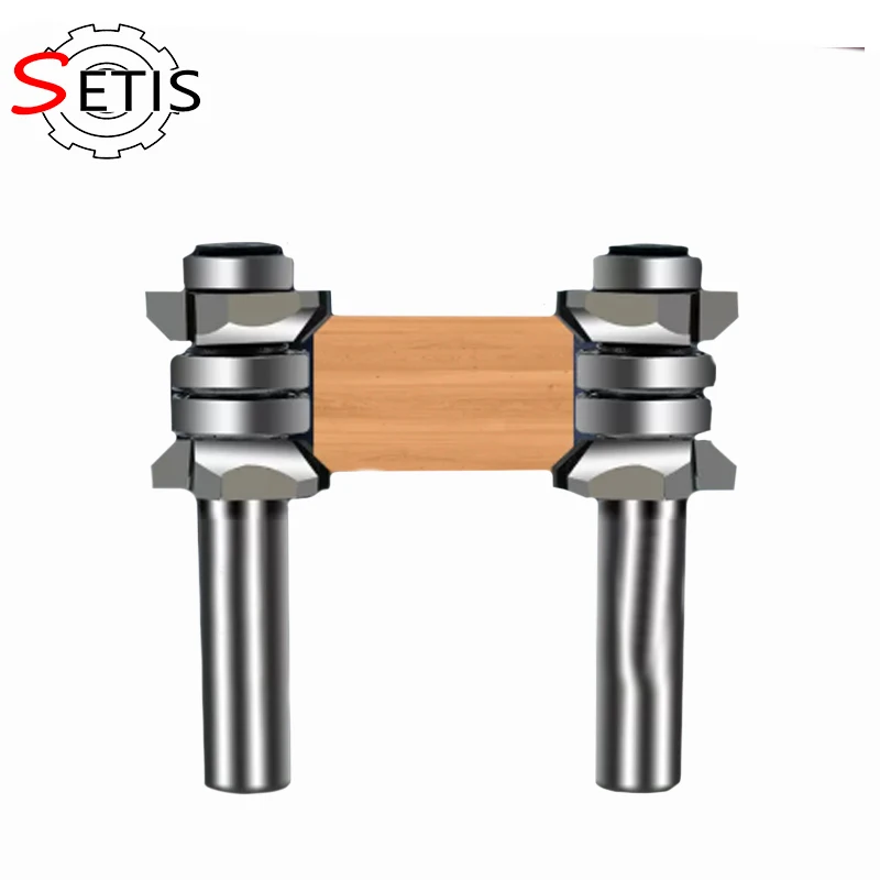 

Adjustable Double-sided Roundover Cutter, Woodworking Radius Chamfer Cutter, Rounding Cutter, PCD Woodworking Tool