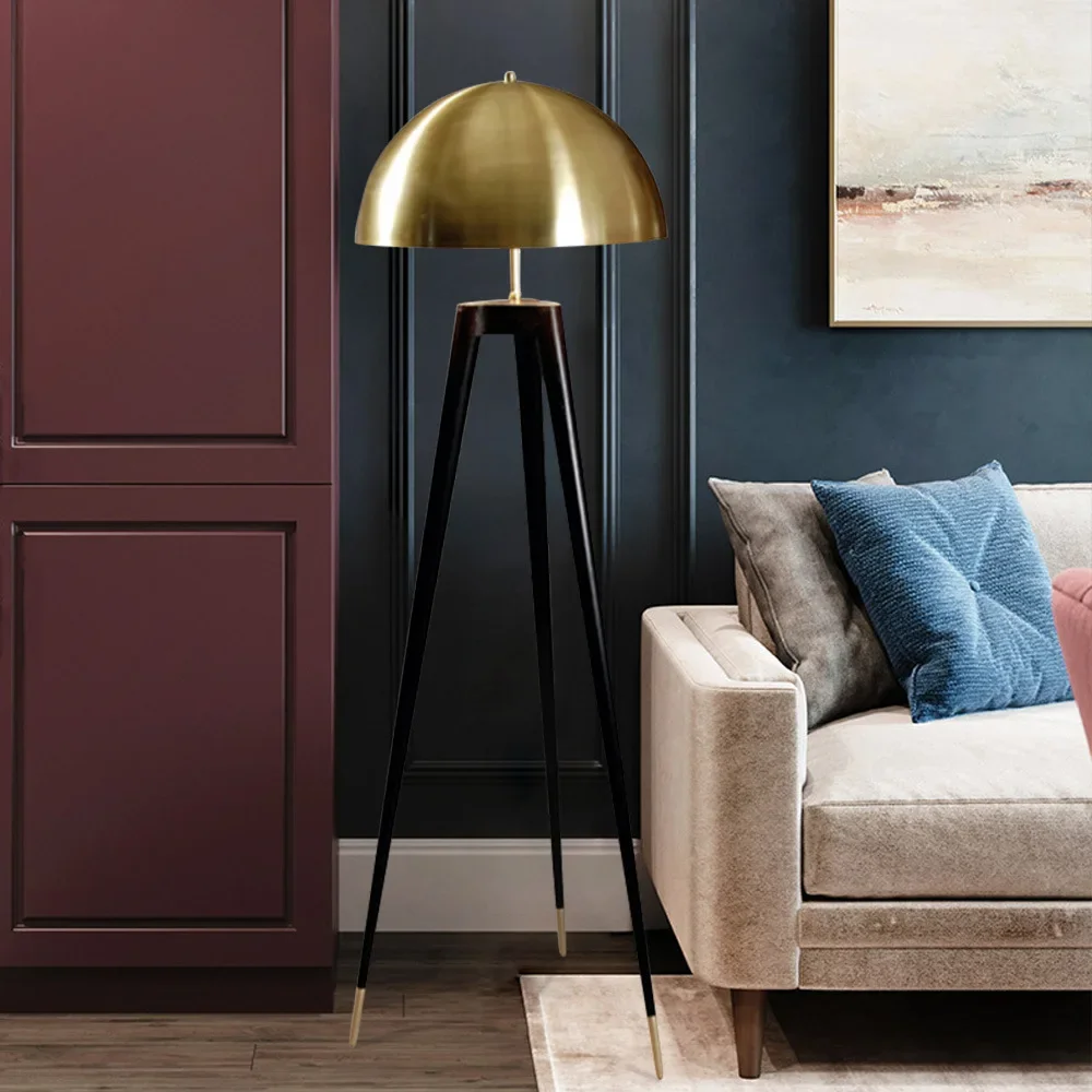 Vintage Decorative Night Corner Rgb Dream Modern Bars Nordic Tripod Stand Lamp Led Floor Light Interior For Living Room image 2