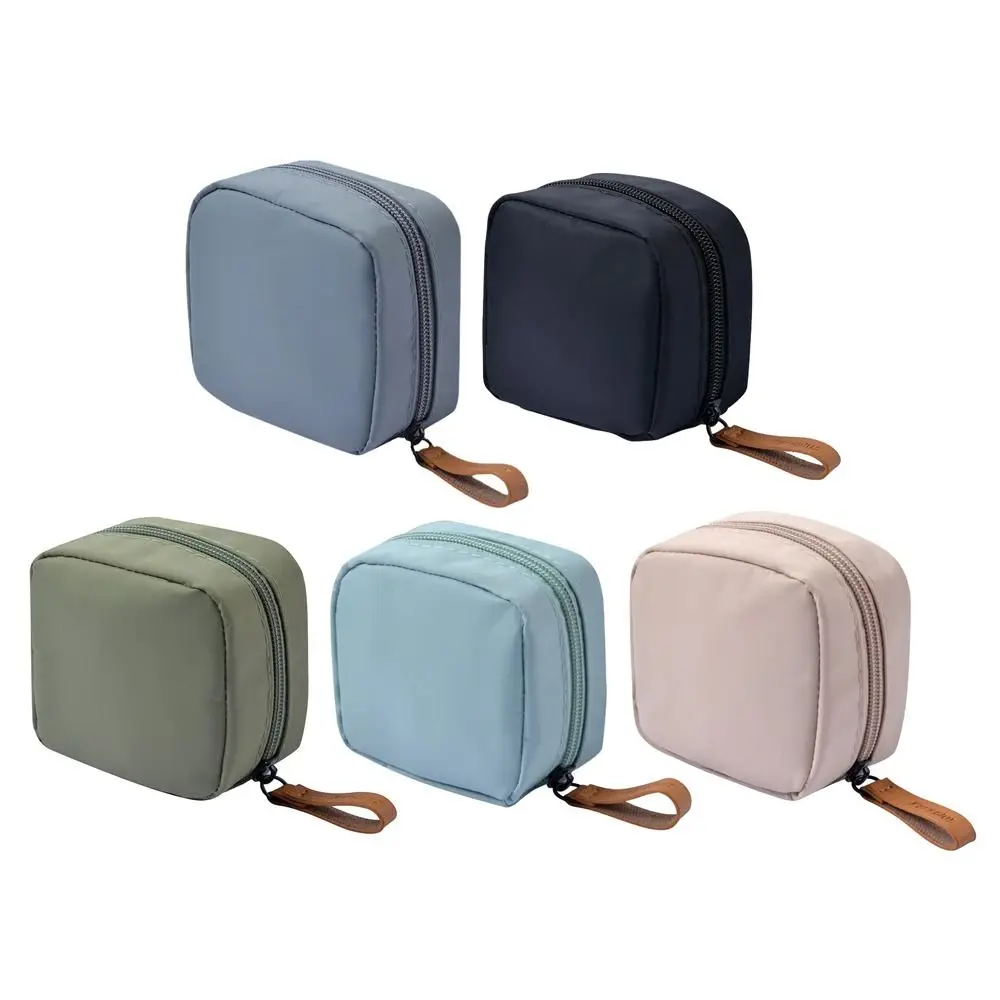 

Small Home Storage Change Purse Mouth Red Bag Storage Bag Sanitary Cotton Bag Cosmetic Bag
