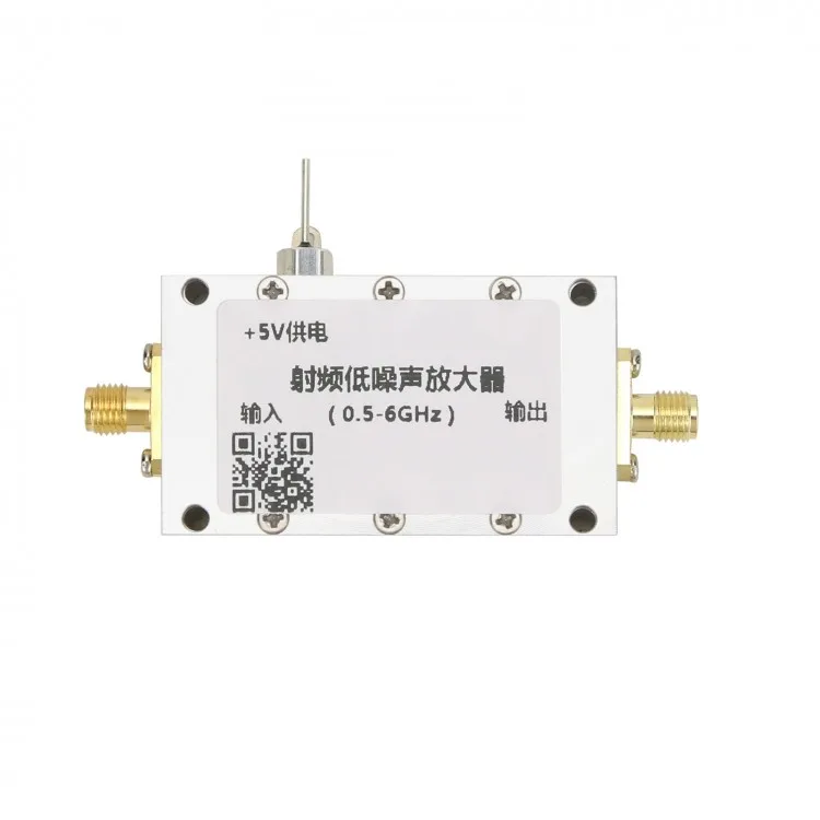 Amplificatore ricevitore amplificatore a basso rumore da 0,5-6 GHz C-Band LNA Miglioramento della sensibilità 35DB Tipico