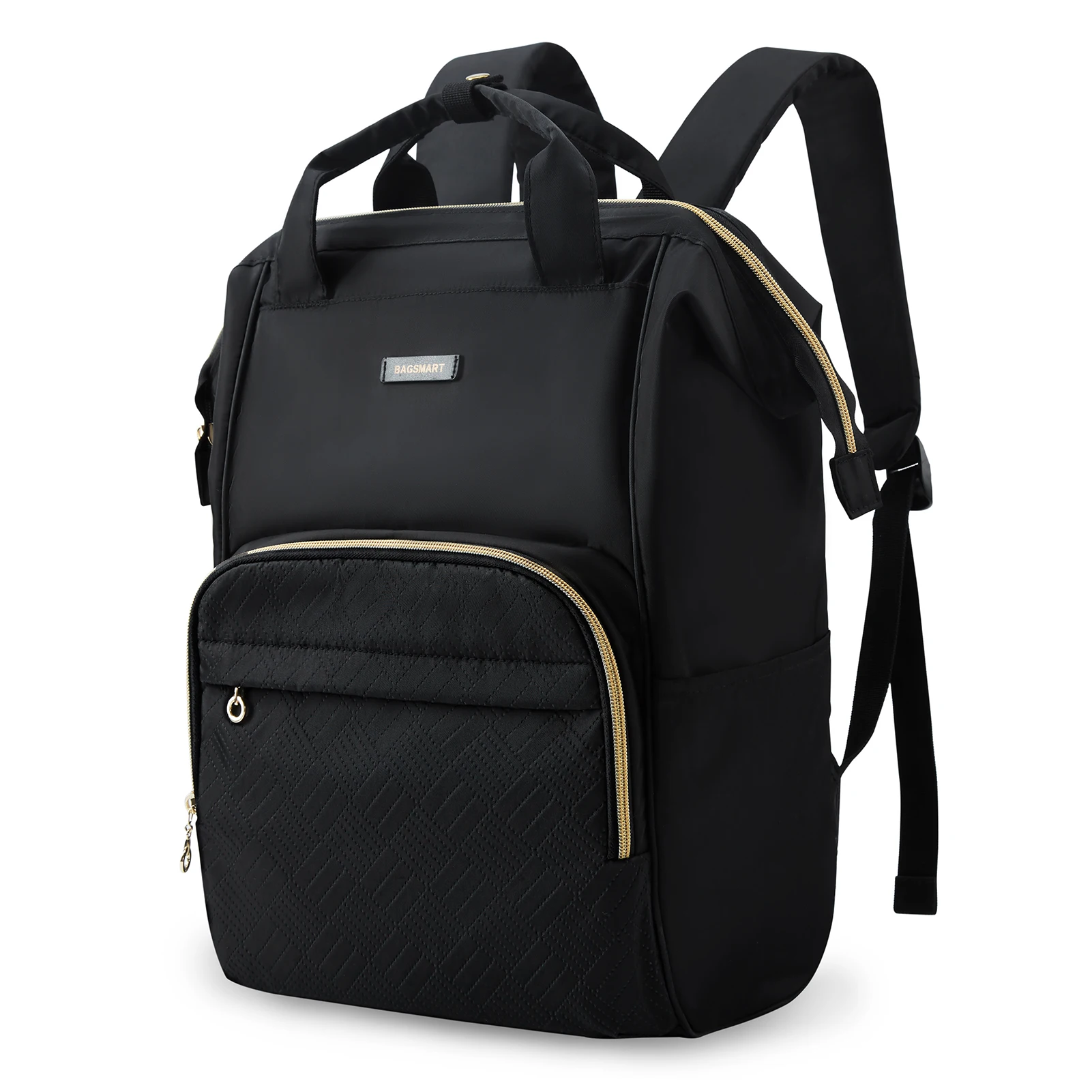BAGSMART Laptop Backpack Waterproof Women Men Travel Business Bag Backpacks 15.6 Inch Notebook Back Pack for School College Work