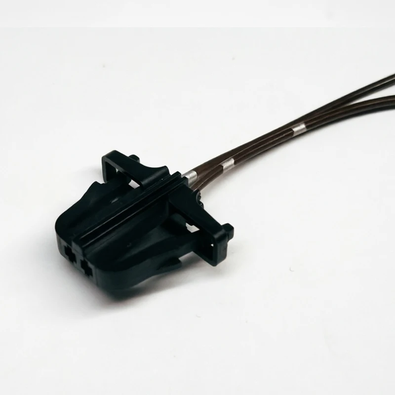 1 Set 2-Pin Wiring Harness Plug 3B0972702 for VW Audi - Tweeter, Door Light, Trunk & License Plate Light