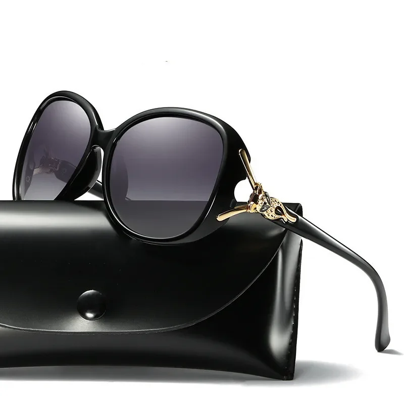 

New Vintage Oversized Sunglasses Woman Fashion Big Frame Glasses Female Designer Eyewear UV400 Oculos De Sol