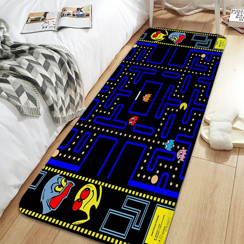 Custom Rug A-Pac-Mans Aesthetic Modern Home Decoration Bathroom Carpet Bedroom Washable Non-slip Kitchen Rug Home Entrance Mats