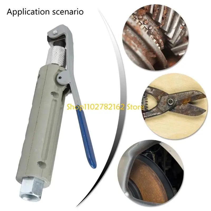 

547B Replacement Sand Nozzle High Efficiency Nozzle Abrasive Nozzle with 3 Ceramic Tips Nozzle