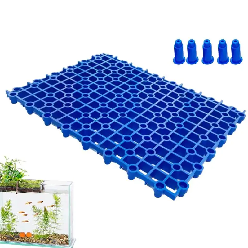 

Sand Gravel Filter Board Square Splicing Clapboard Bottom Filter Aquarium Accessory Strong Load-Bearing Small Pet Supplies For