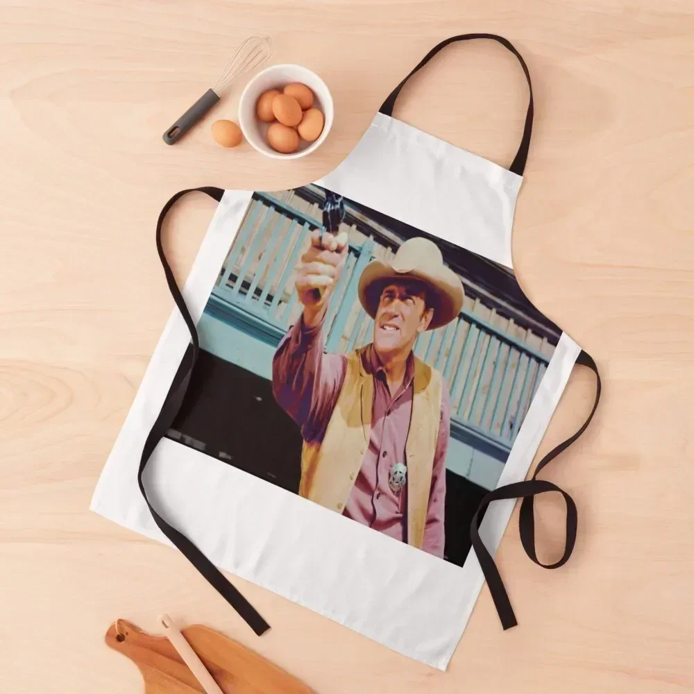 

Gunsmoke Apron Kitchen Chef kindergarten teacher christmas kitchen cloths Kitchen Women Apron