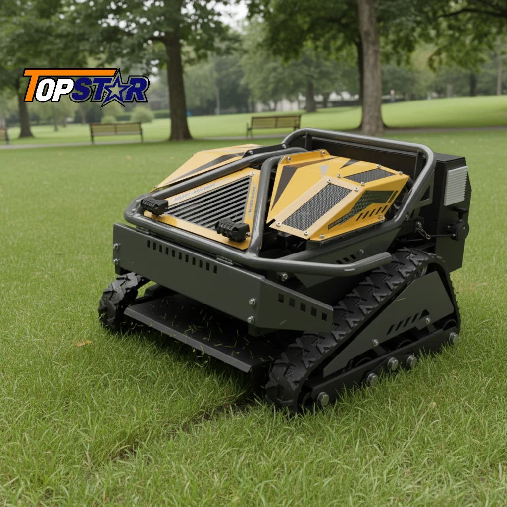 

Multifunctional Remote Control Lawn Mower Durable Blade for Long-Term Yard Garden Grass Cutting Trimming