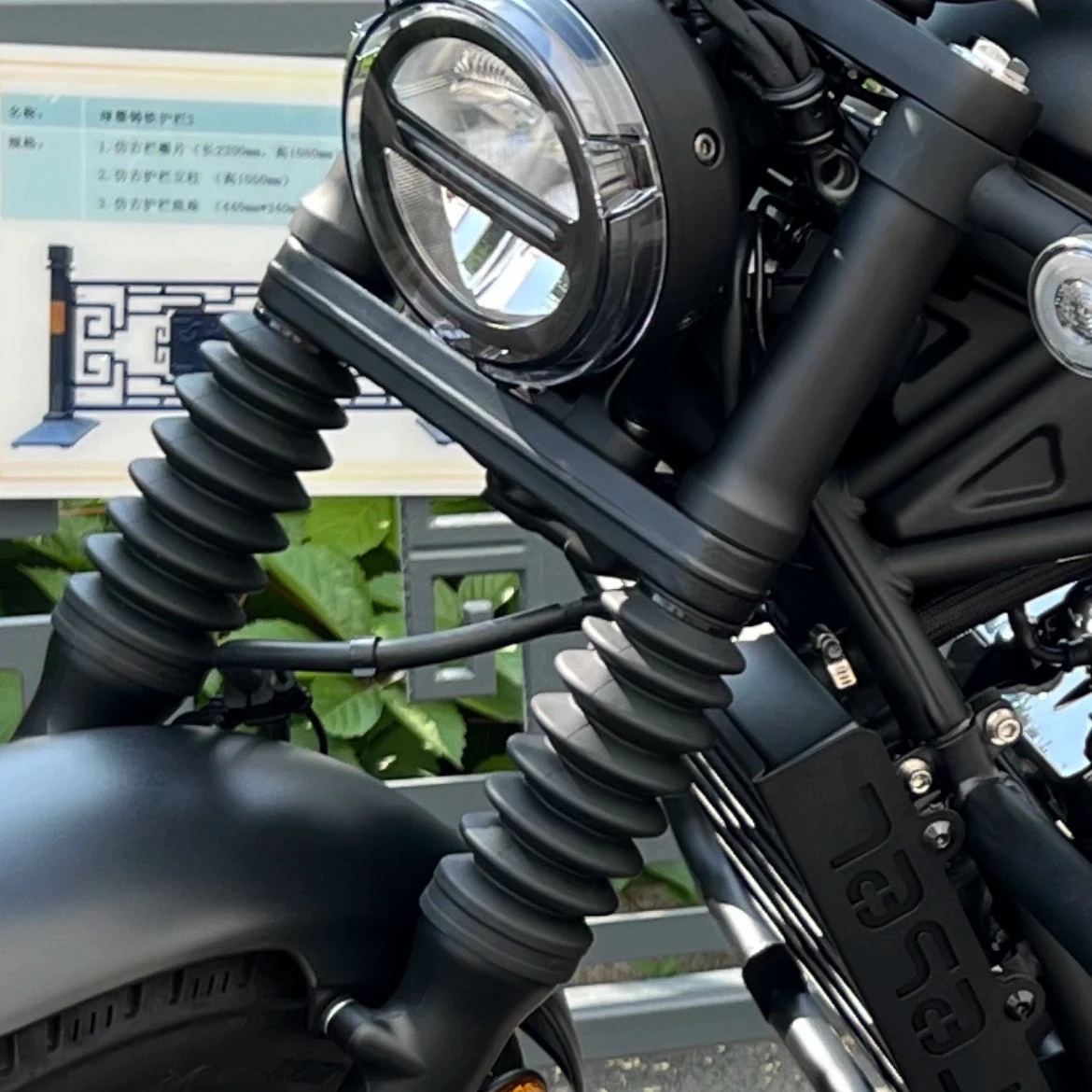 

CMX300 CMX500 Front Fork Boots Tube Slider for Honda Rebel CMX 300 500 2017-2024 2023 Motorcycle Shock Absorber Cover Gaiters