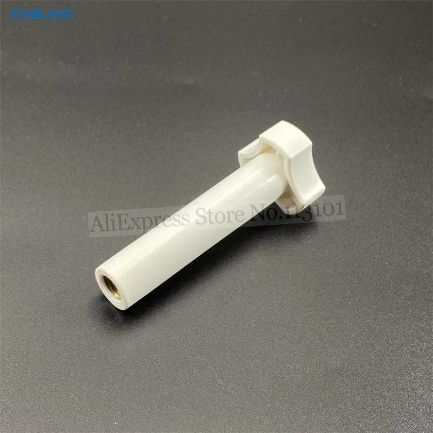 1 Tight Nut White Color Fitting Spare Part Long Fastening Nut MQL Soft Serve Ice Cream Machines Accessory Legnth 8.5cm