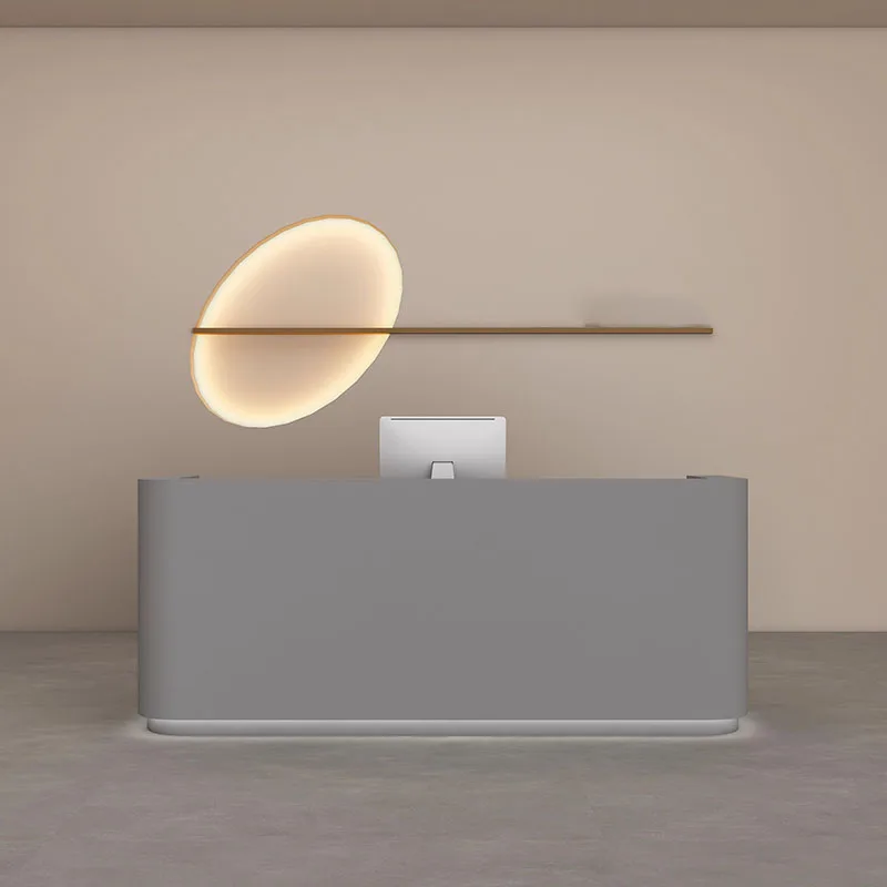 Shop Unique Reception Desks Aesthetic Company Organizers Reception Desks White European Mostrador De Tienda Trendy Furniture