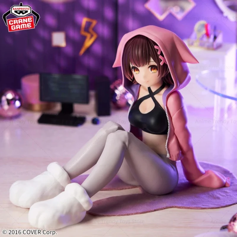 Tersedia Bandai Anime Virtual Anchor Roboco Relax Time Series Karakter Adegan Ornamen Tangan Model Mainan Hadiah Koleksi WY