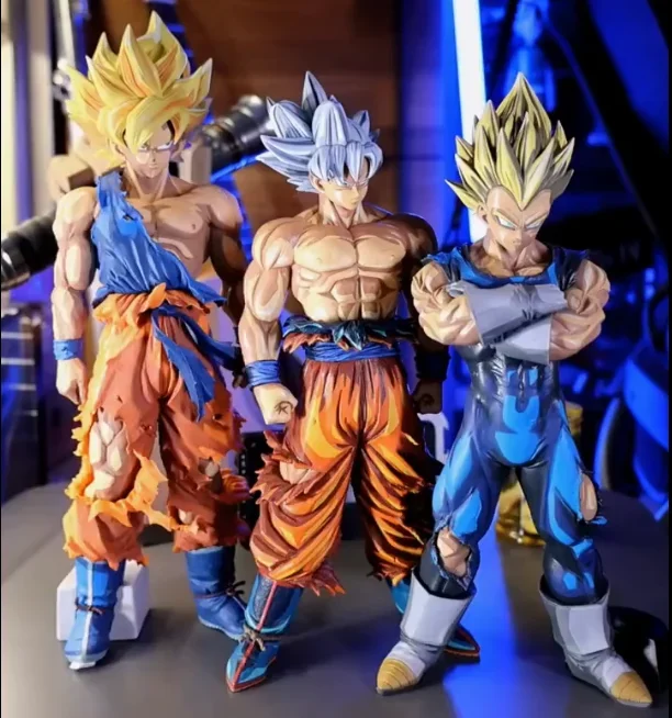 En Stock Original Bandai BANPRESTO Grandista Dragon Ball Super libre última esfuerzo Sun Goku Manga Color modelo colección de juguetes