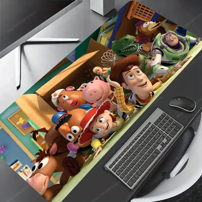 1pc Toy Story Non-slip Mouse Pad Suitable For Office Computers Laptops E-sports Game Desk Mats XXL Keyboard