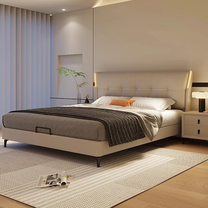 

Barrier Frame Double Bed Accessories Covers Bunker ForKids Double Bed Queen Wooden Letto Matrimoniale Furniture