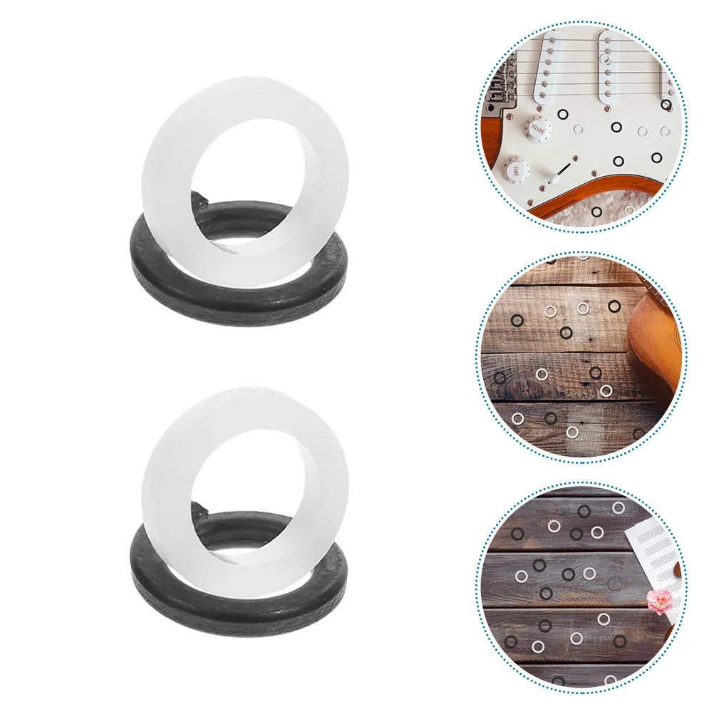 

20Pcs Guitar Tuner Spacers Plastic Washer Gaskets Easy Install for Professional Tuning Pegs Stability Guitar Tuner