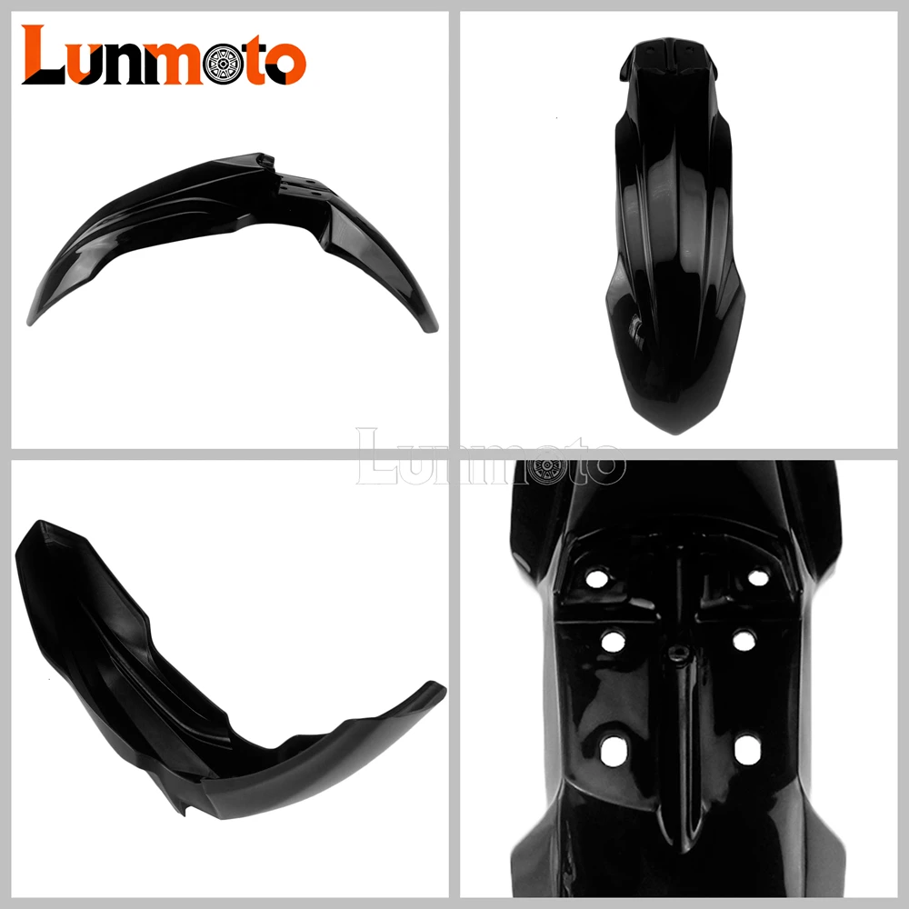 For Honda CRF250RX 2019-2020 CRF250R 2018-2020 CRF450R CRF450RX 2017-20 Motocross Dirt Bike Front Fender Enduro Plastic Mudguard view 4