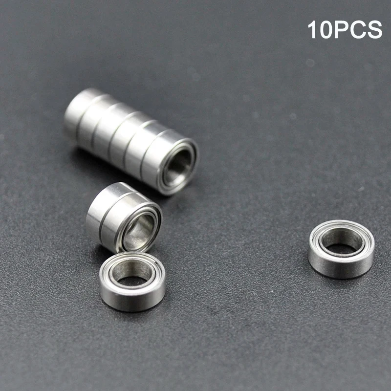 10 Stück MR74 ZZ 4*7*2,5 mm Hochgeschwindigkeits-Miniaturlager MR74 2Z Kugellager mit 4 mm Innendurchmesser
