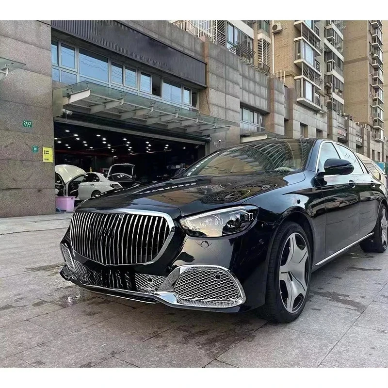 W223  Style Body Kit  E Class W213 2021 2022 Upgrd  with Front and Rear Bumper