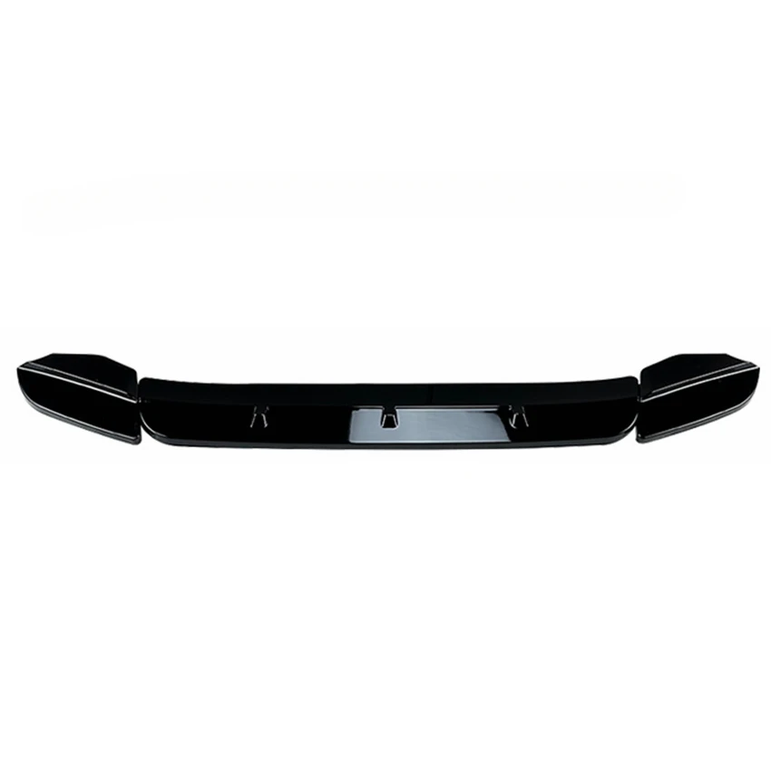 For BMW X3M F97 X4M F98 Pre-LCI M Competition Sport 2019-2021 Car Front Bumper Separator Bumper Lip Body Kit Duck Lip Separator