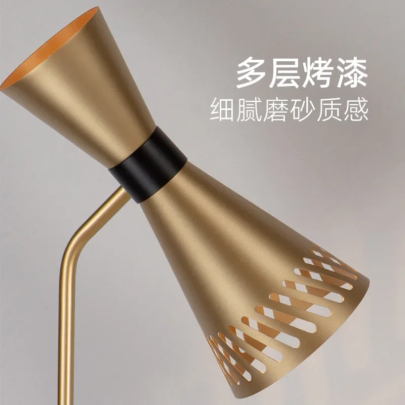 LED floor lamp, light luxury atmosphere sofa living room decorative lamp creative design