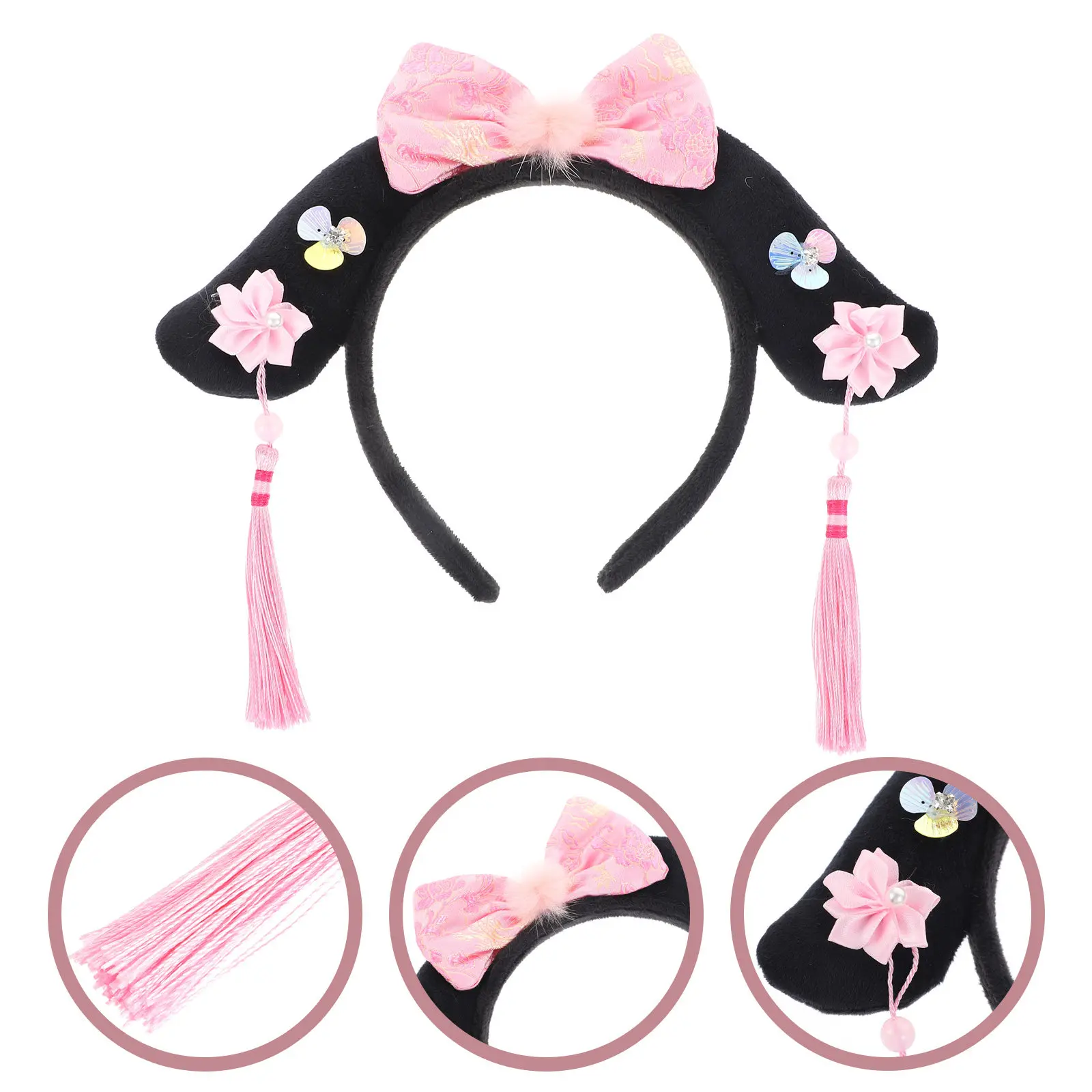 

Premium Lightweight Royal Hair Hoop Sophisticated Female Hairband Suitable for All Hair Styles Festivals Ceremonies Parties