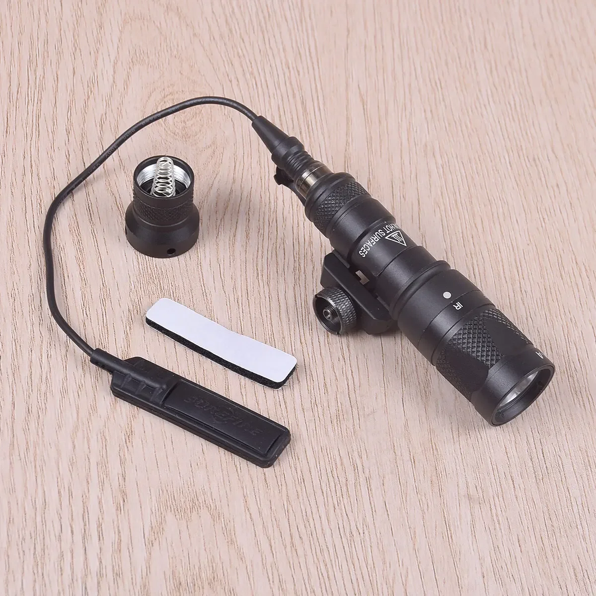 M300V IR Scout Light White LED IR Infrared Output with Remote Pressure Switch Tape Weapon Light Rife Hunting 20mm Raill HK416 M4