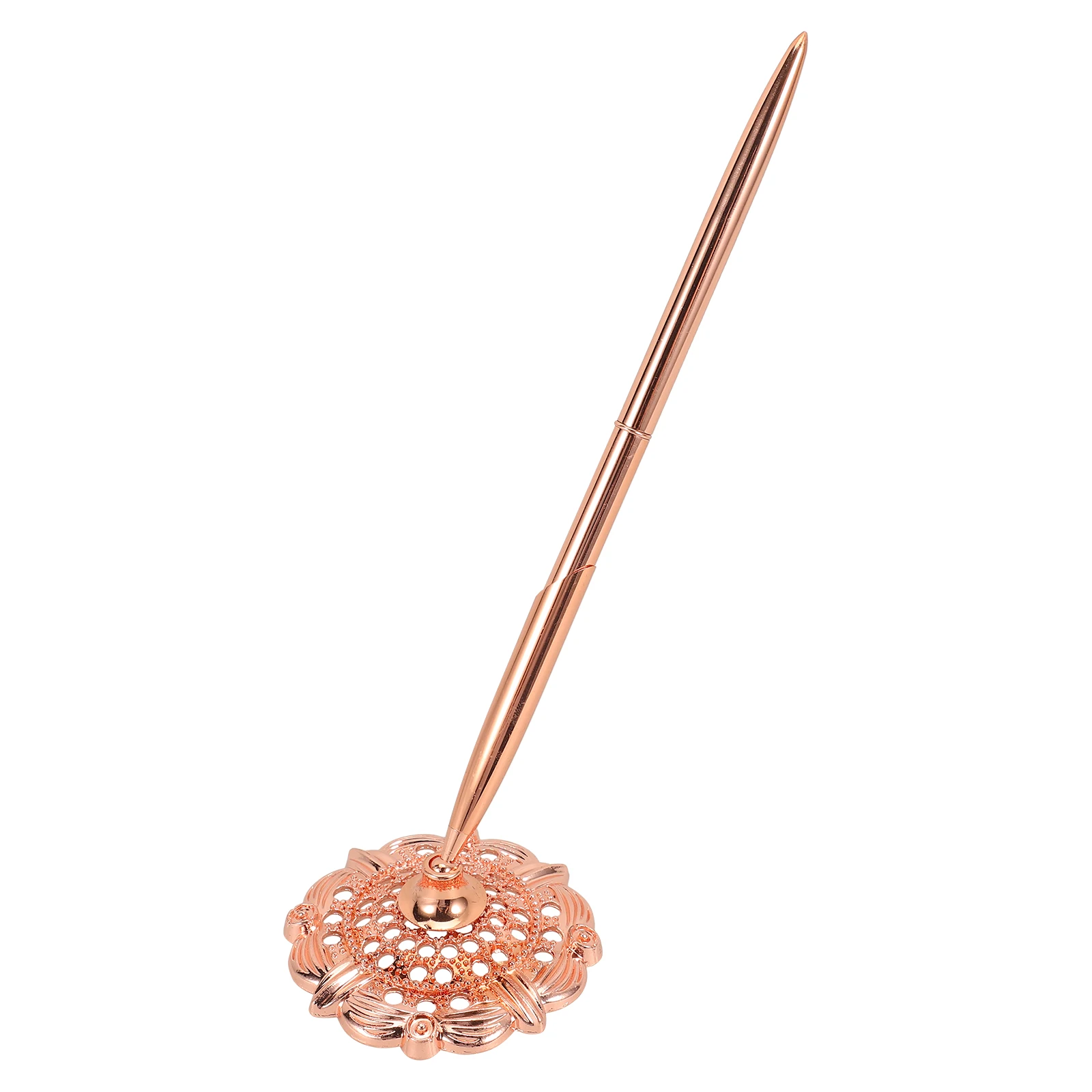 

Sign Pen Premium Ballpoint Writing Instrument Vertical Stand Design For Office Hotel Bank Conference Room Desktop Counter