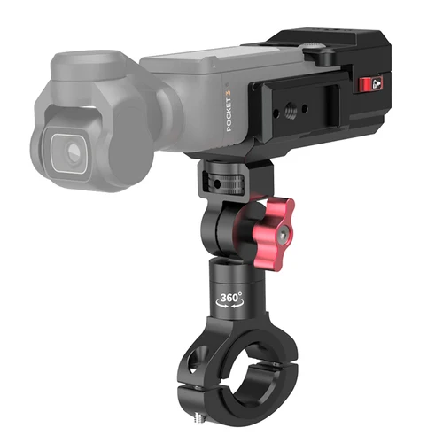Soporte de jaula de mango para DJI Osmo Pocket 3, marco protector de liberación rápida, funda carcasa, abrazadera de manillar, soporte de succión al vacío para coche