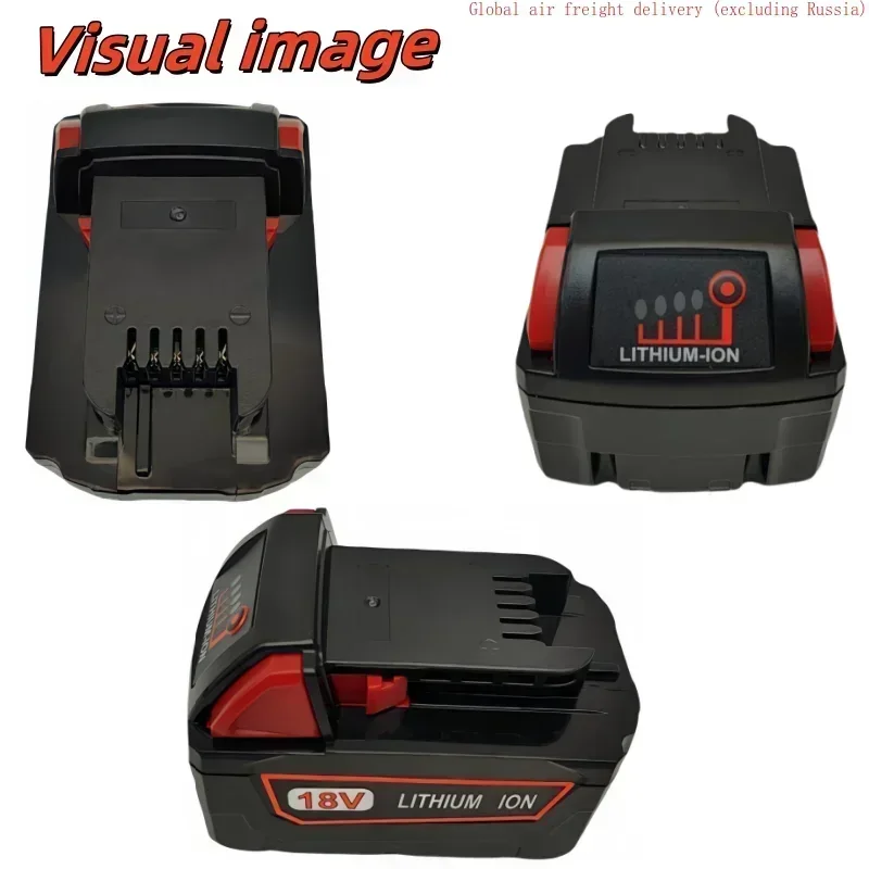 Newly upgraded 18V 12000mAh, replacing Milwaukee M18 N18 power tool batteries 48-11-1815, 48-11-1850, 2604-22 including charger