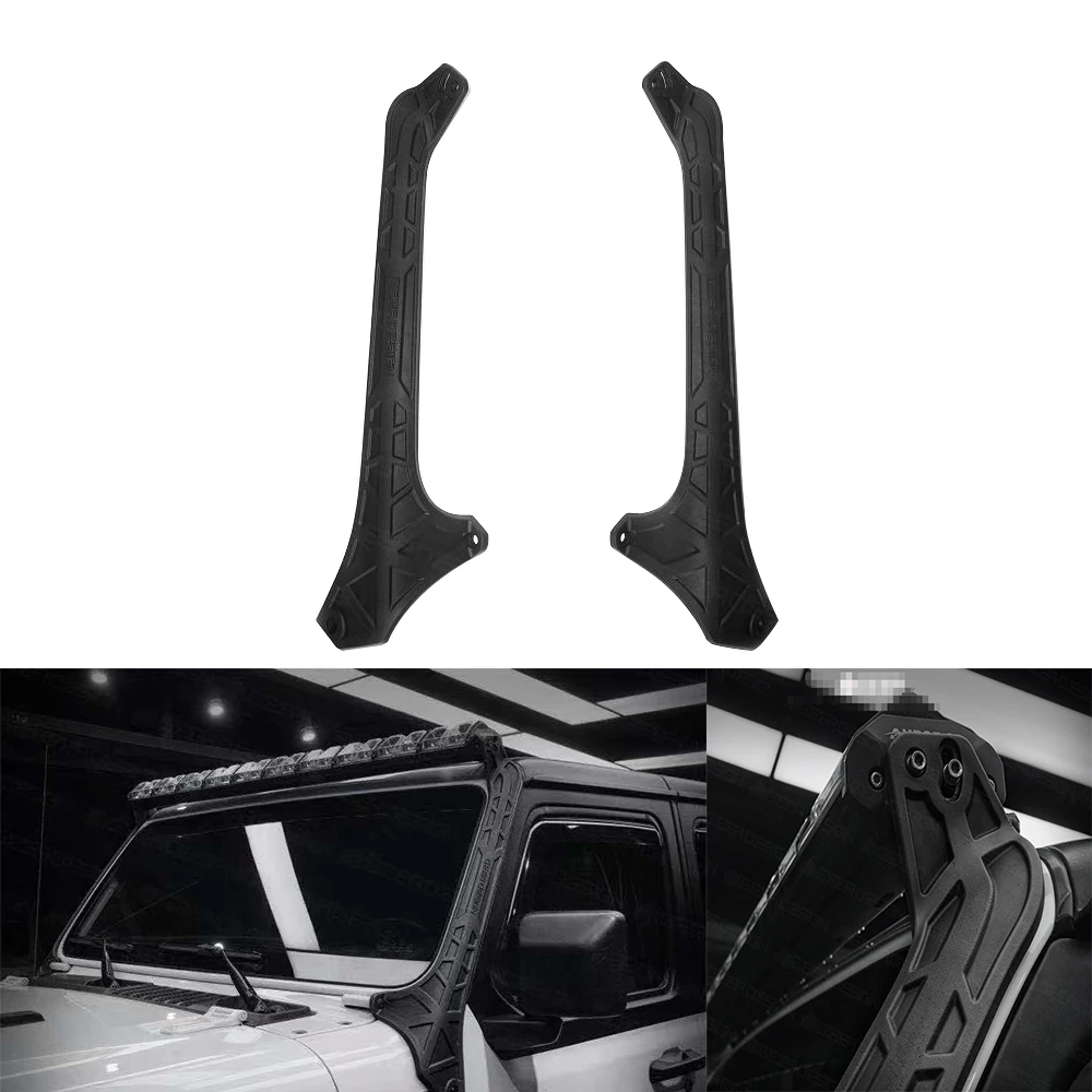 52 Inch Led Light Bar Mounting Bracket for Jeep Wrangler JL 2018-2023 LANTSUN JL1204