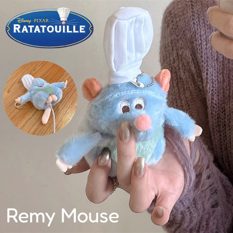 ل AirPods Pro 2nd حافظة لطيف أفخم راتاتوي ريمي غطاء ل AirPods 4 3 2 1 فتاة المفاتيح سماعة شحن صندوق قلادة هدية