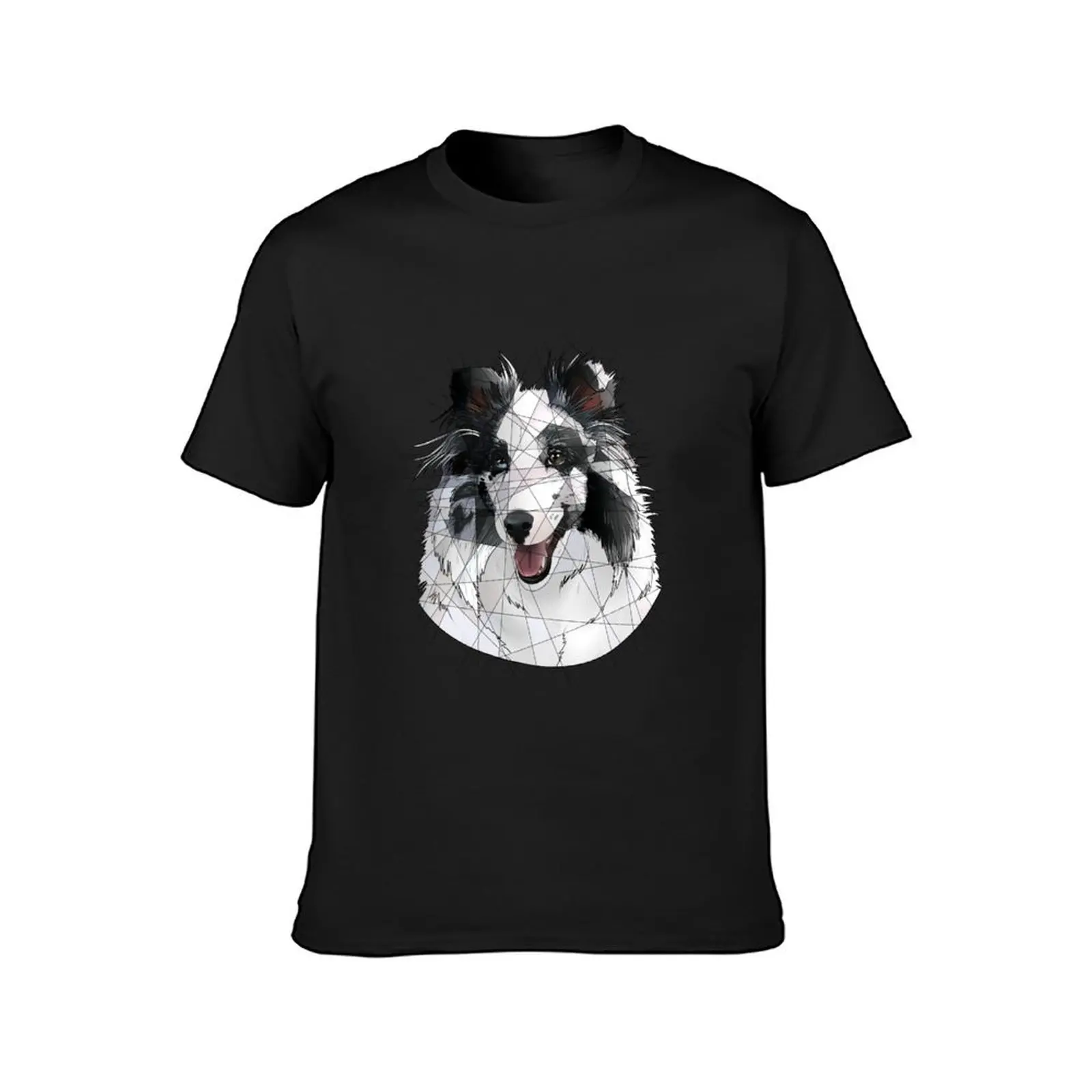 Merle Sheltie T-Shirt cute tops for a boy mens graphic t-shirts pack