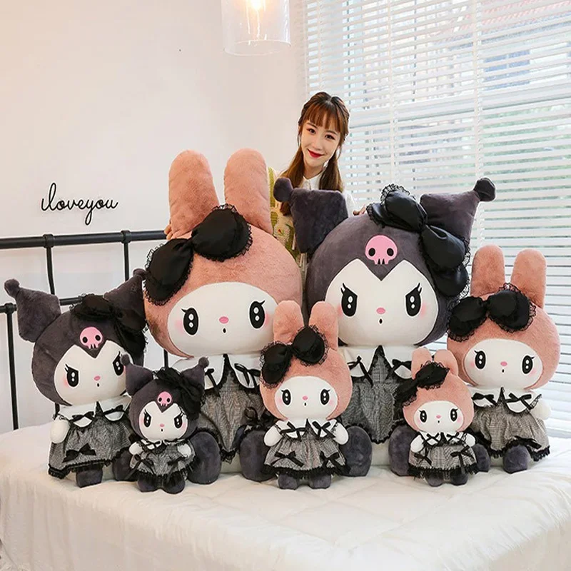 特大サンリオぬいぐるみクロミメロディーぬいぐるみソフトスロー枕ぬいぐるみ子供の誕生日バレンタインギフト女の子のため