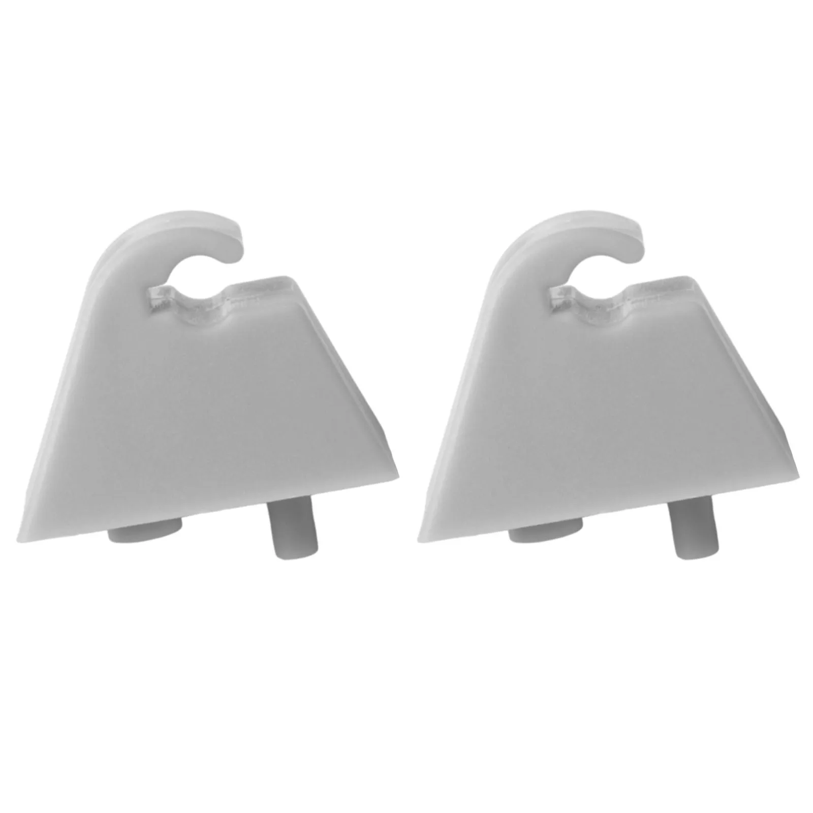 2x Sun Visor Holder Clip For Vauxhall Grey Interior Gray Sun Visor Clip Holder Hook For Vectra For Astra F For Corsa B 1438336