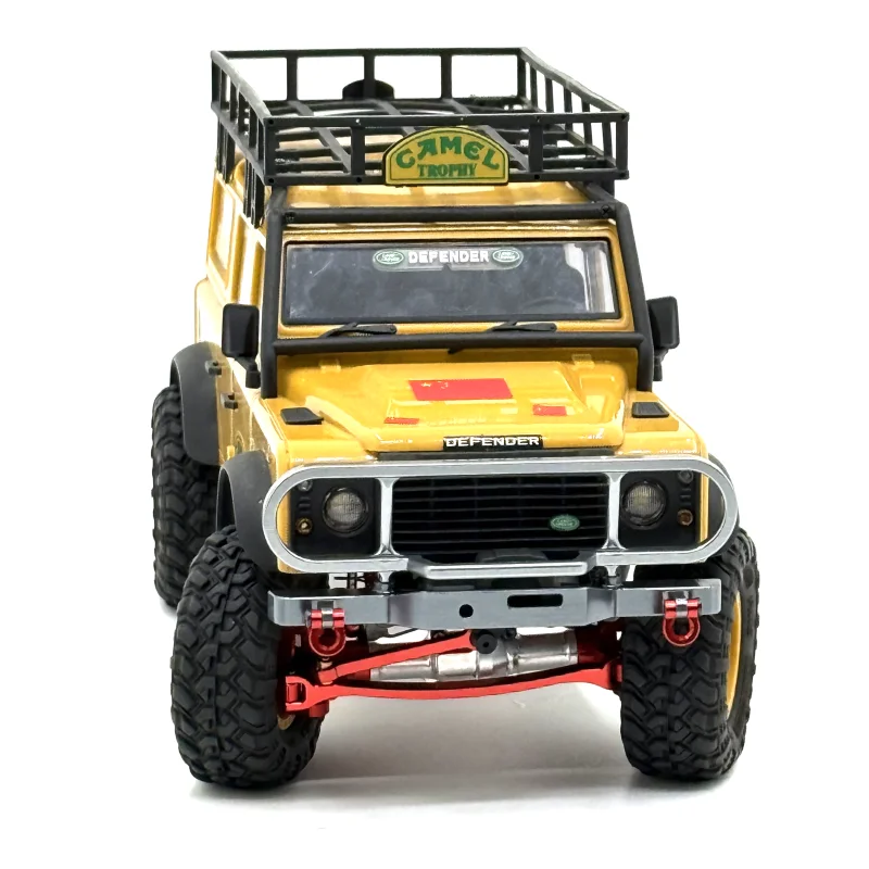 Paraurti anteriore OP in metallo per pezzi di ricambio per auto FMS 1/24 FCX24M D90 RC