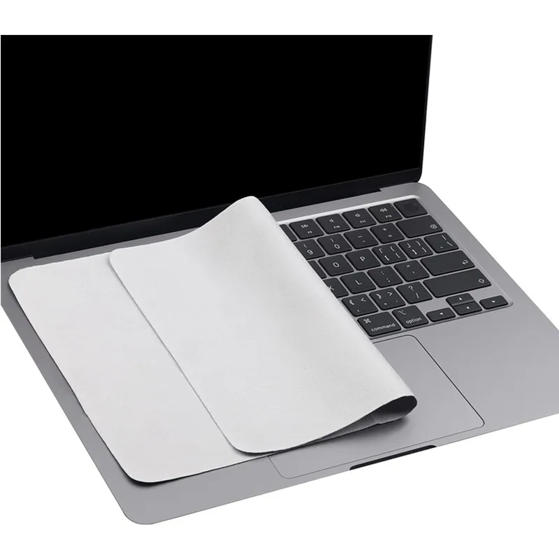 Microfiber Dust Cleaning Cloths Screen Keyboard Protector Cover for MacBook Neo Mac Book Air Pro 13 14 15 16 Case Accessories