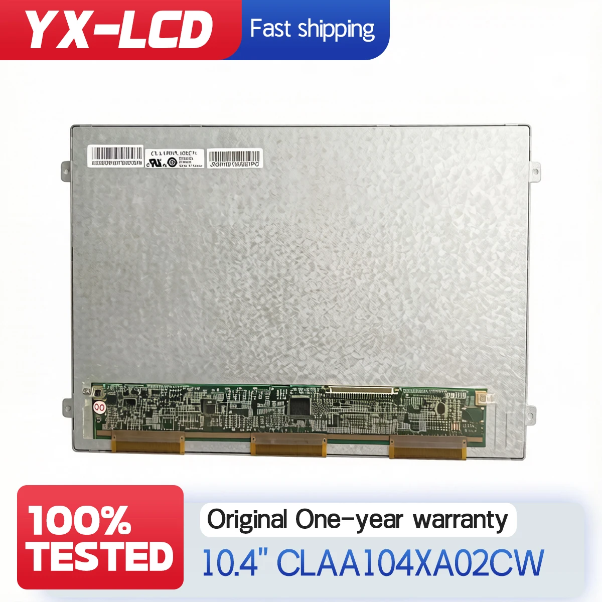 100% Tested CLAA104XA12BW Original 10.4-inch industrial display screen CLAA104XA01CW CLAA104XA02CW