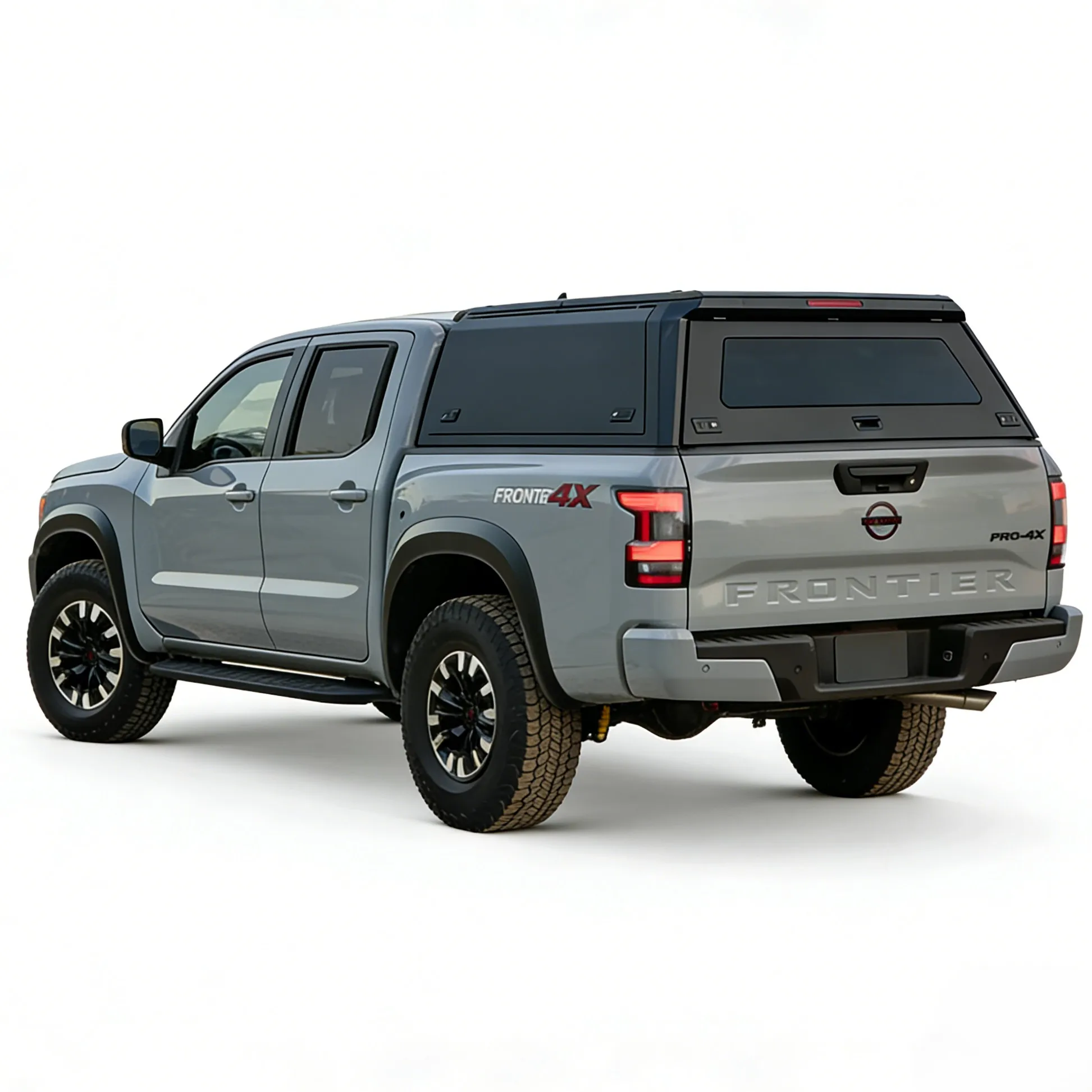 

Dream Garage Premium Aluminum Alloy Hard Cover Tailgate Lock Waterproof Locking Pickup Topper For Frontier 2005-2023 No-D