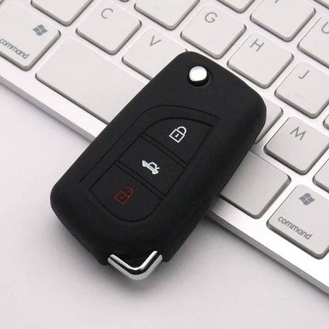 Силиконовый Чехол Для Автомобильных Ключей Toyota Camry, RAV4, Fortuner, Hilux, Auris, Corolla, Avensis, Verso, Yaris, Aygo