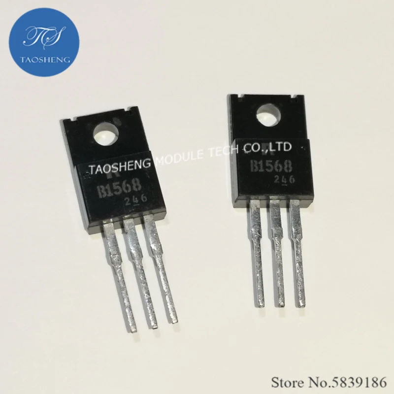 1PCS 100% NEW AND ORIGINAL 2SB1568 B1568 4000mA 80V TO-220F