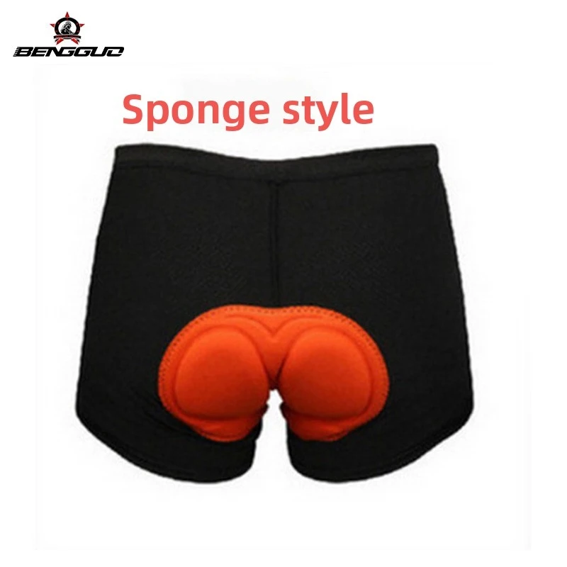 

Cycling Underwear Men's and women's cycling shorts with thickened sponge padding, comfortable and breathable Cycling Equipment