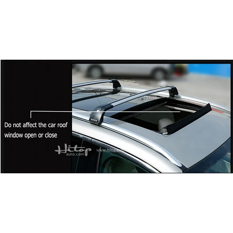 HOT horizontal roof rack luggage roof rail cross bar for BM X1 X3 X5 X6 2013-2024.thicken aluminum alloy.made by ISO9001 factory