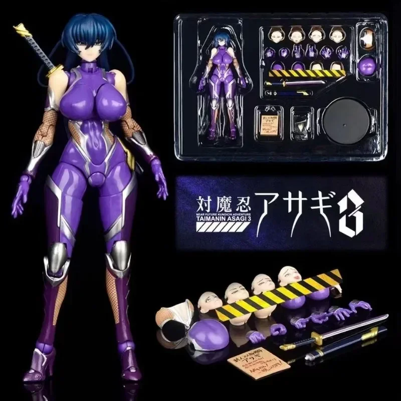 In Stock Second Axe Asagi Igawa Taimanin Series Figure Native Rocket Anime Action Figure Model Collection Ornaments Toys Gifts