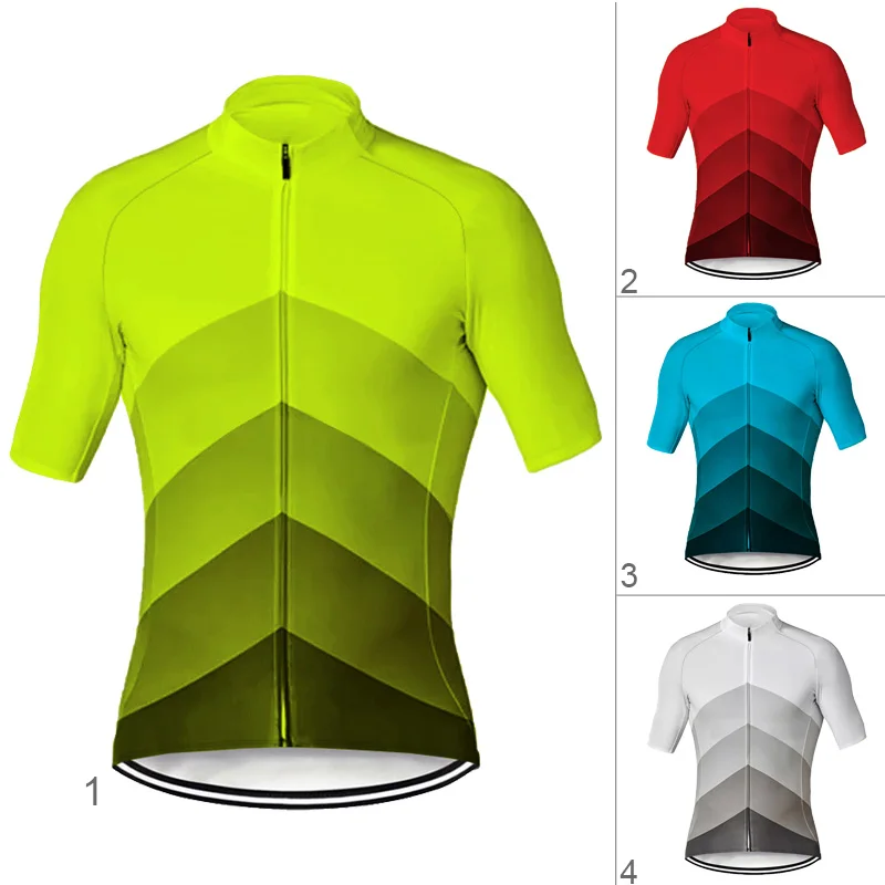 Short Sleeve Cycling Top Road Men Bicycle Clothes Downhill Sweater Bike Jacket Protection Wear Jersey Uniform Shirt Fat Junior