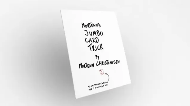 

Mortenn's Jumbo Card Trick by Mortenn Christiansen - Magic tricks (Instant Download)