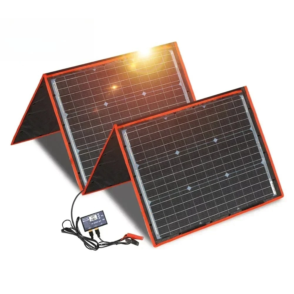 

150w Flexible Foldable Mono Solar Panel Light Portable High Power Outdoor China for Travel&Boat