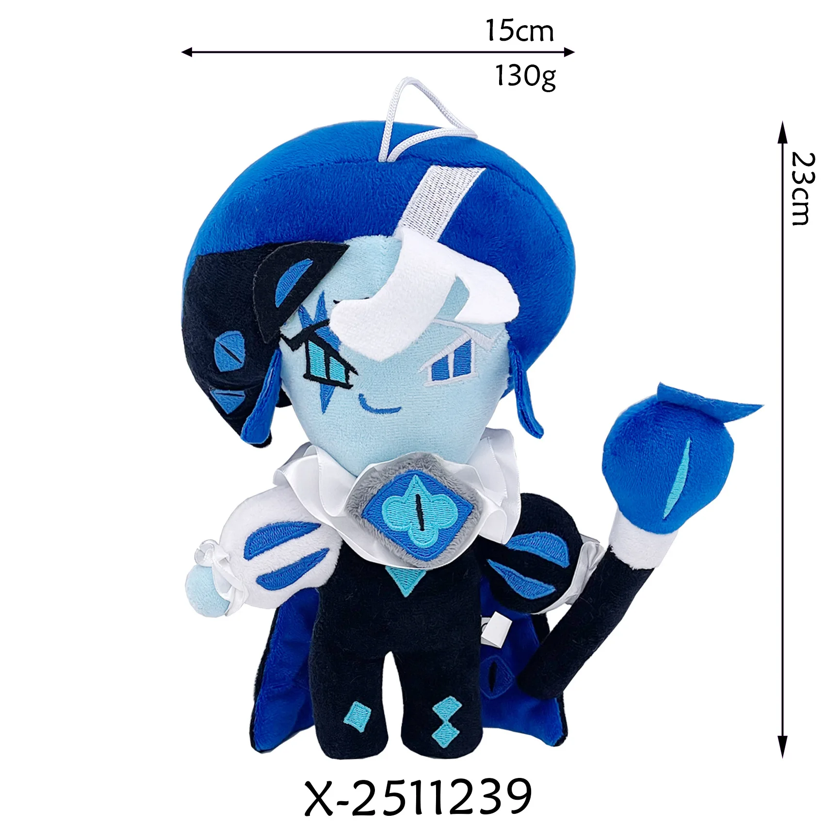 Shadow Milk Cookie Plüsch Run Kingdom Demon Cookie Plüsch Cartoon Spiel Silent Plushie Niedliche gefüllte Puppe Weiches Kissen Spielzeug Geschenke!!