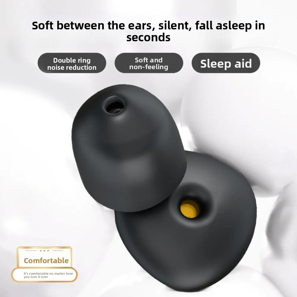 Noise Reduction Filter Earplugs for Sleep,Dedicated To Silent Protection, Noise Reduction Silicone Earplugs for Noise Prevention